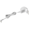 Часы BRESSER MyTime W Color LED Blue, белые 77161