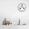 Часы настенные BRESSER MyTime io NX Thermo/Hygro, 30 см, белые 76437