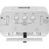 Часы настольные BRESSER MyTime Duo LCD, белые 74602